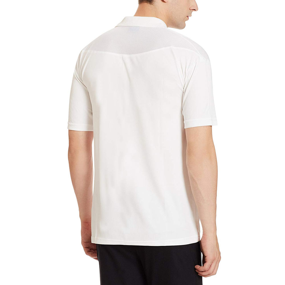 NNN Mens white Polyester dryfit Sports TShirt